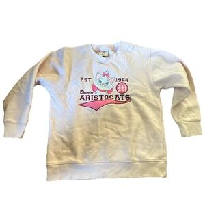 Vintage 90's Aristocats Disney Sweatshirt Crewneck‎ Spellout Marie Embroidered
